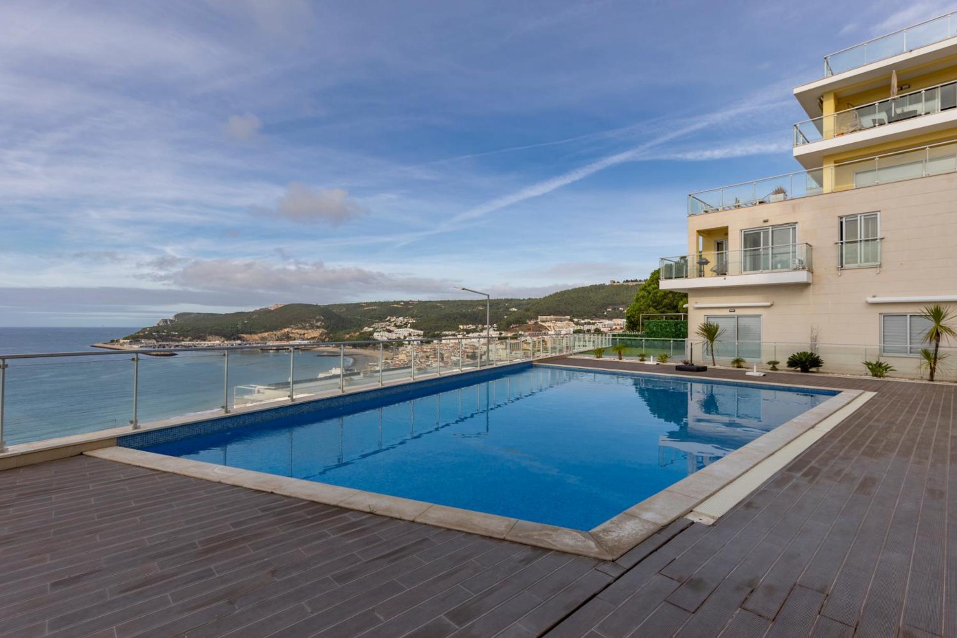 Cliffs Apartment - Astonishing View Over Sesimbra Bay By Trip2Portugal Exteriér fotografie